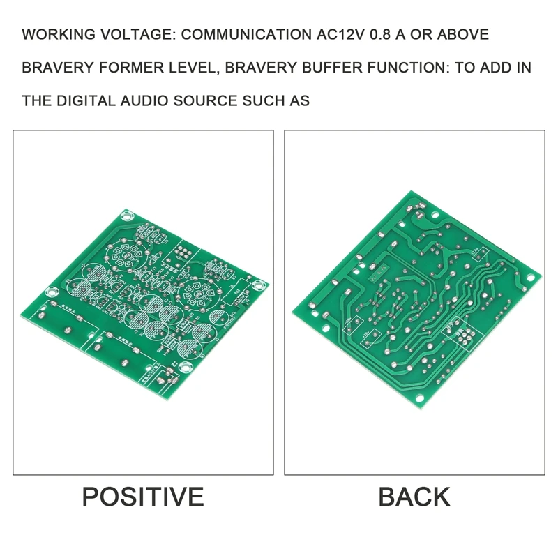 أنبوب مكبرات الصوت مجلس مكبر للصوت قبل أمبير جهاز مزج الصوت 6J1 صمام Preamp الصفراء العازلة لتقوم بها بنفسك أطقم