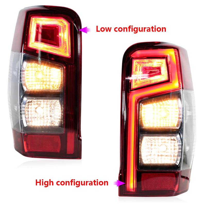 Car Tail Lights For Mitsubishi L200 Triton 2019 2020 Rear Tail Light with Brake Lamp Turn Signal Lamp 8330B213  8330B214