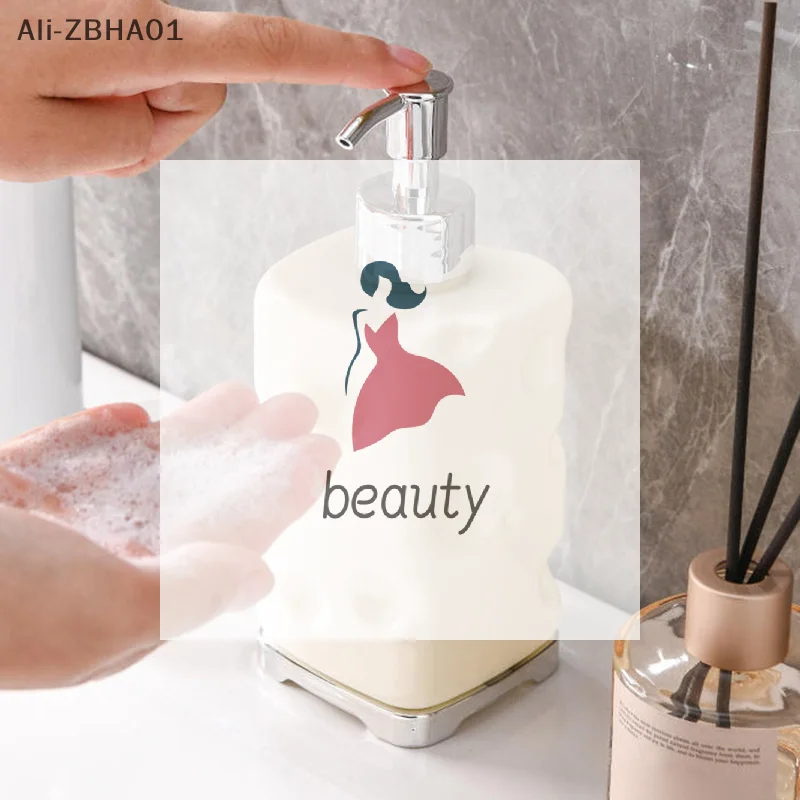Hand Sanitizers Shower Gel Shampoo Bottle Soap DispenserFor Liquid Bathroom Empty Refill Subbottle Detergent Kitchen Press Type