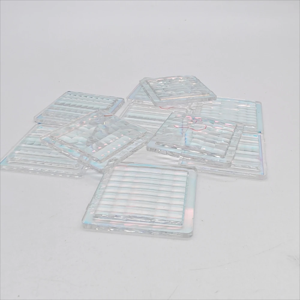 กระจกแก้วใสสีรุ้งทรงสี่เหลี่ยม - Art Craft Optical บทวิจารณ์และราคา
