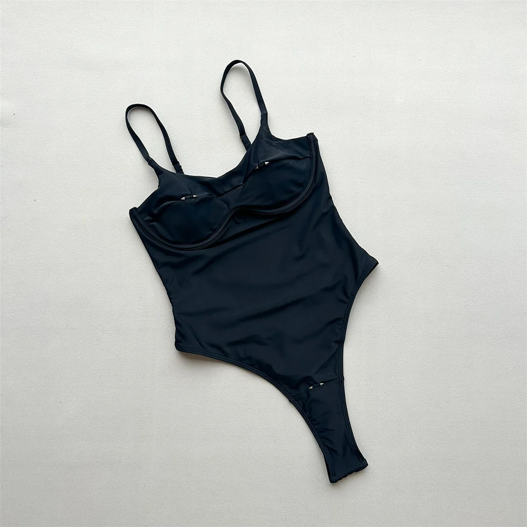 Sexy Cut-Out-Badeanzug mit Bügel für Damen, einteiliger Badeanzug, extrem kurzer String-Mini-Micro-String-Badeanzug, Badebekleidung, Badeanzug V7744 – Detail 15