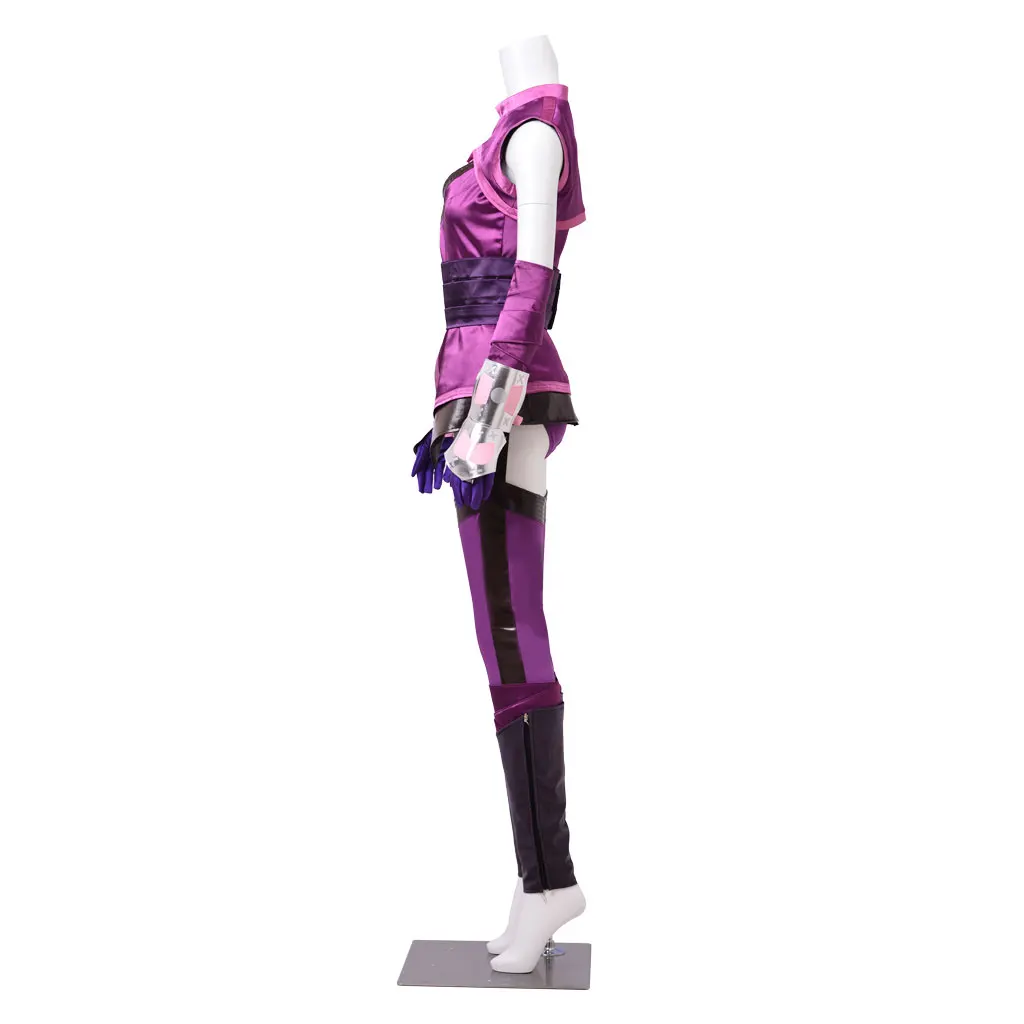 Game Mortal Kombat Mileena Cosplay Costume Sexy Women Purple Battle Uniform Suit Halloween Carnival Party MK11 Ninja Outfits