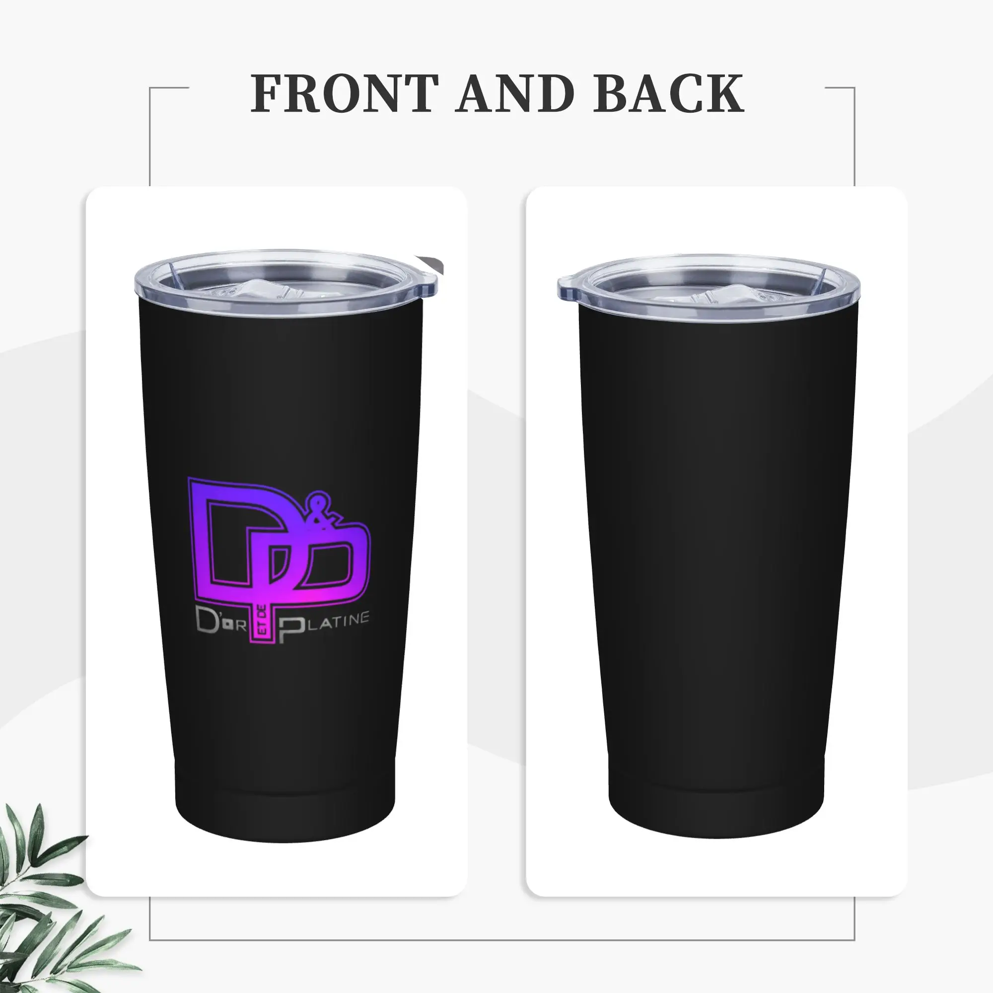 Stainless Steel Tumbler Rapper Jul Hip Hop Thermal Mug  Heat Preservation Hot Drinks Mugs Cup Travelist Water Bottle