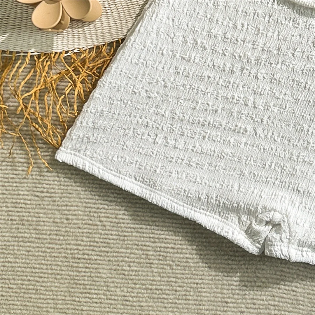 2026 Geraffter, ausgeschnittener Damen-Badeanzug, einteiliger Badeanzug, gepolsterter Monokini-Shorts-Badeanzug, Badebekleidung, Badeanzug V7824 – Detail 20