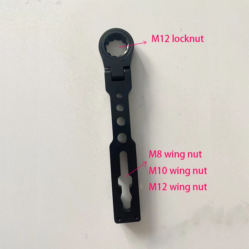 

1Pc Aerospace Aluminum WRENCH TRIM ROD REMOVAL TOOL Event Stage Accessories Wrench For Wing Nuts Rigger