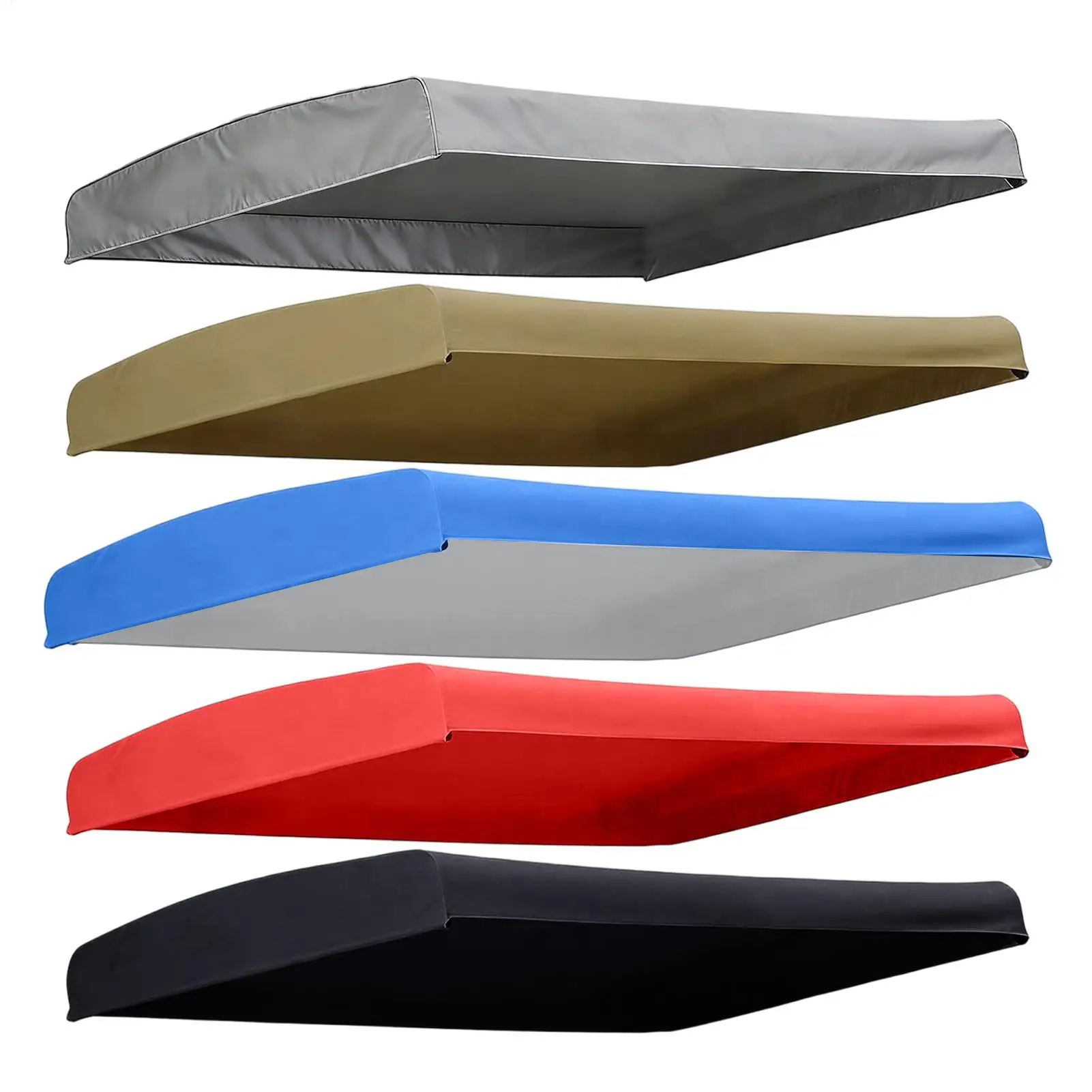 

75x47" Swing Canopy Replacement Cover Waterproof Anti-UV Dustproof Outdoor Swing Top Cover Durable Polyester Canopy Replacement