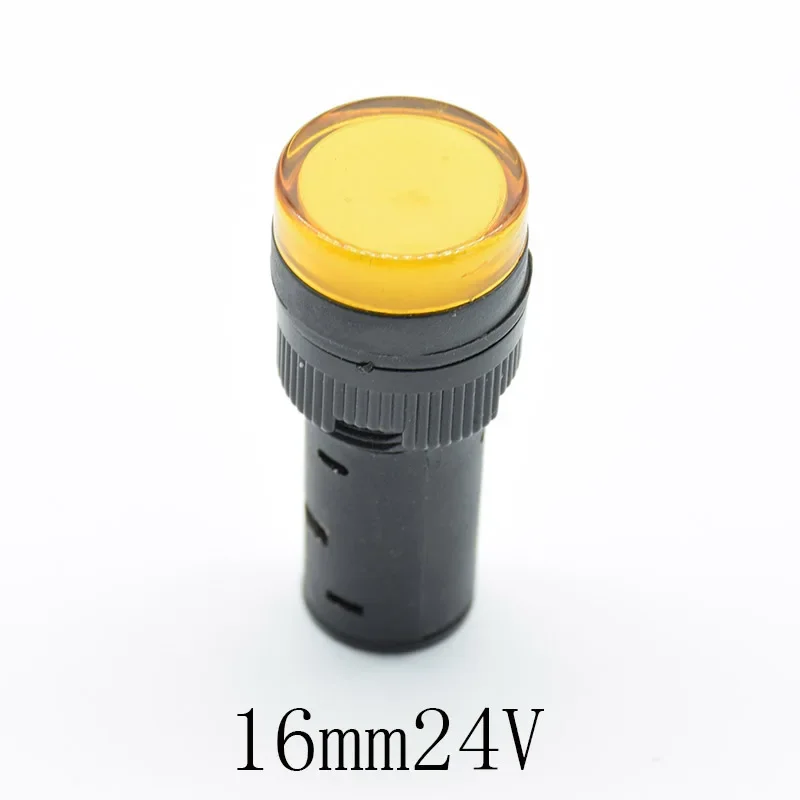 1pc16mm 12V 24V 220V LED light Signal Lamp signal led Indicator light blue green red white yellow pilot lamp