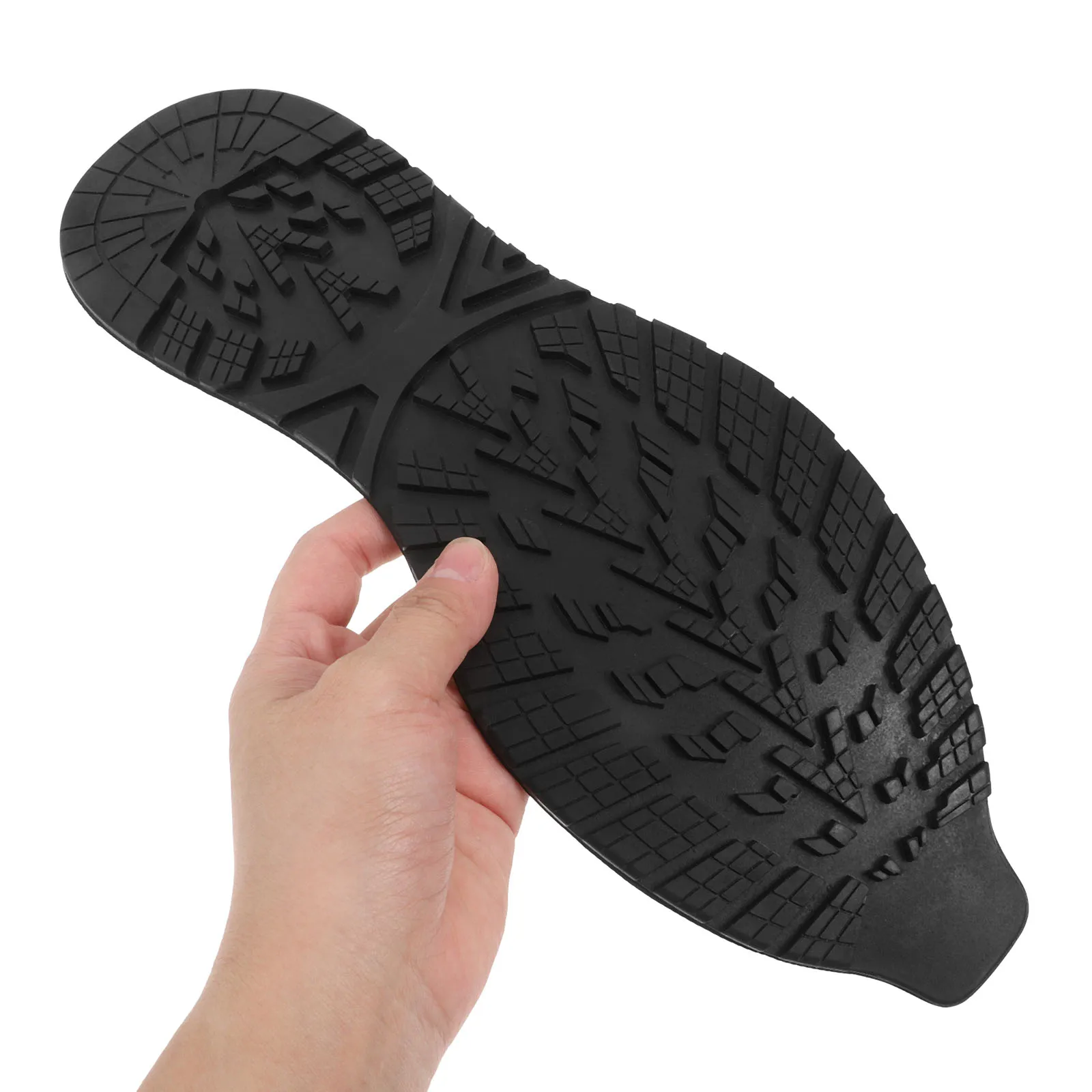 

1Pair Shoe Sole Repair Material Large White Rubber Cuttable Anti Slip Heel Patch Durable Sneaker Non Skid Pads