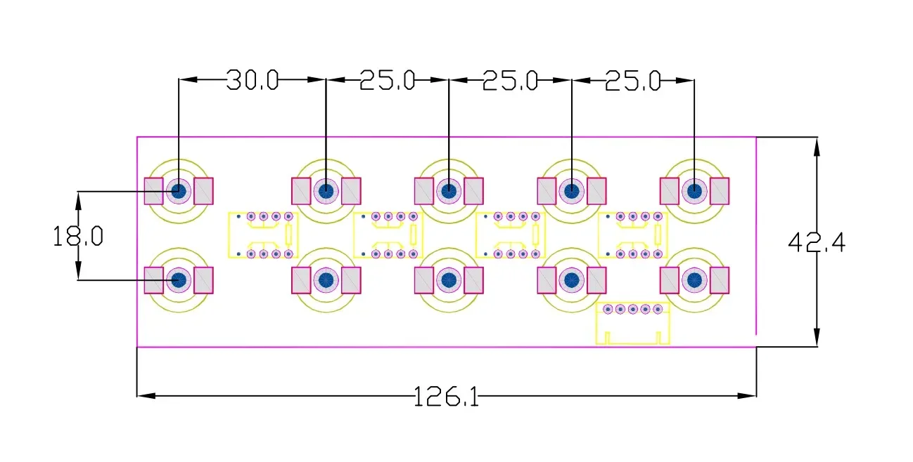 Nvarcher ALPS الفرقة التبديل مجلس تحويل إشارة الصوت