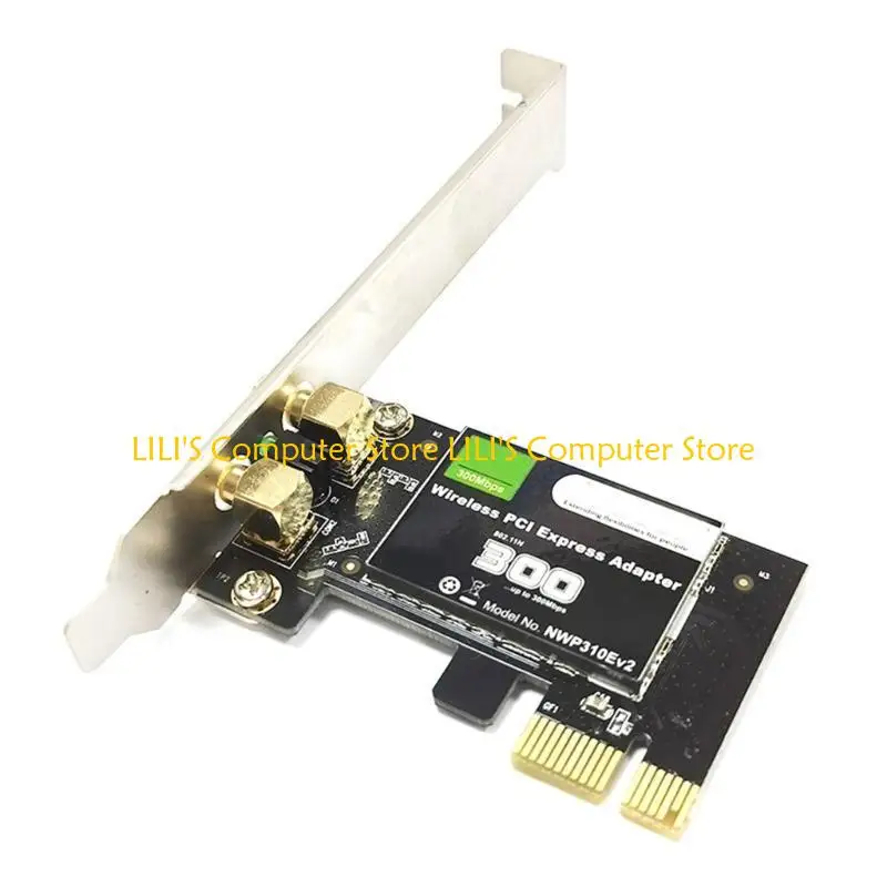 

A52B RTL8192EE Беспроводная адаптер PCIE WIFI Support 2,4 ГГц 300 Мбит / с быстрая передача