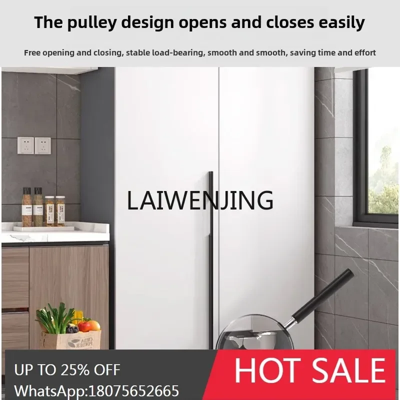 

custom dining side integrated wall solid wood cabinet household multi-functional cabinet