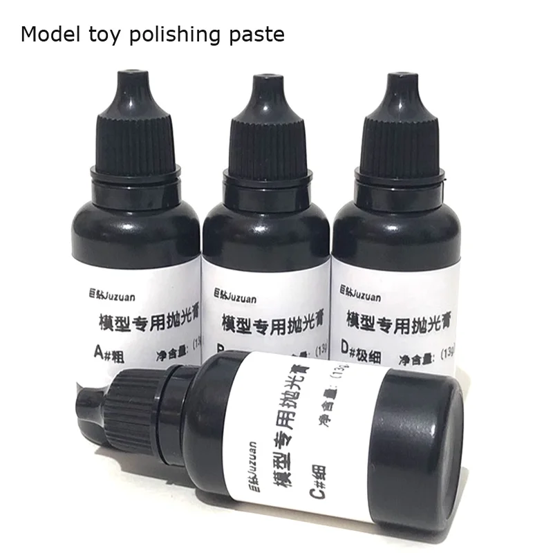 1/4pcs Model Polishing Past Toy Garage Kit Polishing Plastic Acrylic Drip Resin Mirror Polishing Paste Remove Scratches