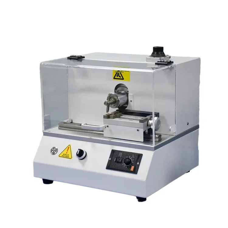 Charpy Izod Impact Test Sample Cutter Plastic Notching Equipment Electric V Notch Machine High Precision Lab Specimen Maker