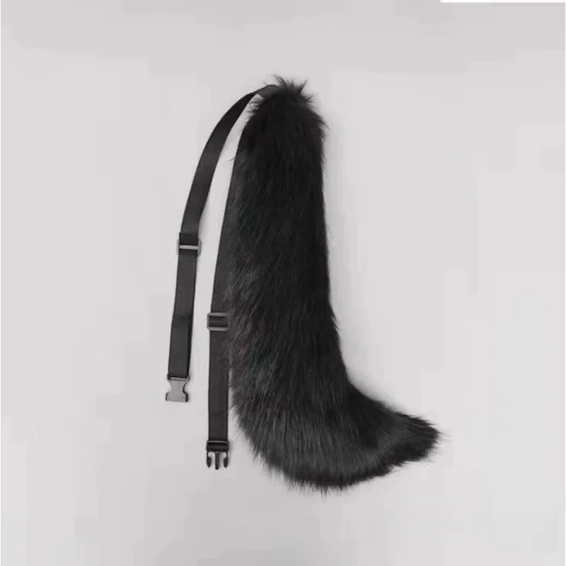 qq681 أنيمي سماحة في دلتا تأثيري حلي المرأة شعر مستعار سارة الظل كوس حديقة الأسود موحدة آذان ذيل هالوين O