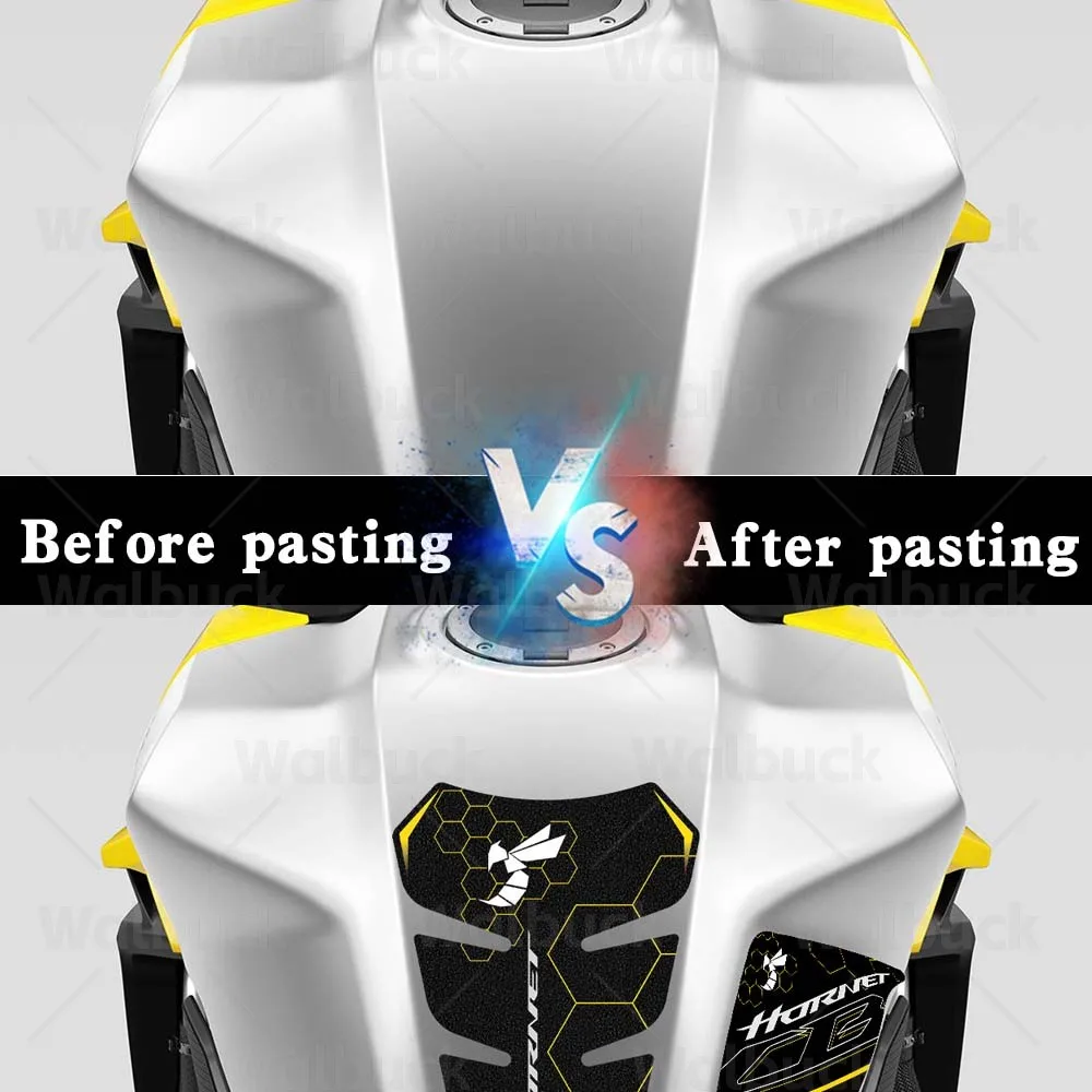 Motorcycle Fuel Tank Stickers Gas Cap Frosted Protector Pad Decals Anti-Scratch For Hornet CB750 CB 750 2023-2026 cb750 hornet