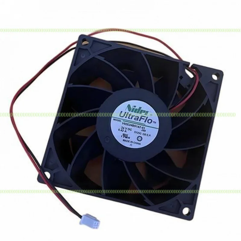 LZ ДЛЯ нового инверторного охлаждающего вентилятора Nidec V92E24BS1A7-51 9238 DC24V 0,42A 9CM 2Pin LZ ДЛЯ нового инверторного охлаждающего вентилятора Nidec V92E24BS1A7-51 9238 DC24V 0,42A 9CM 2Pin