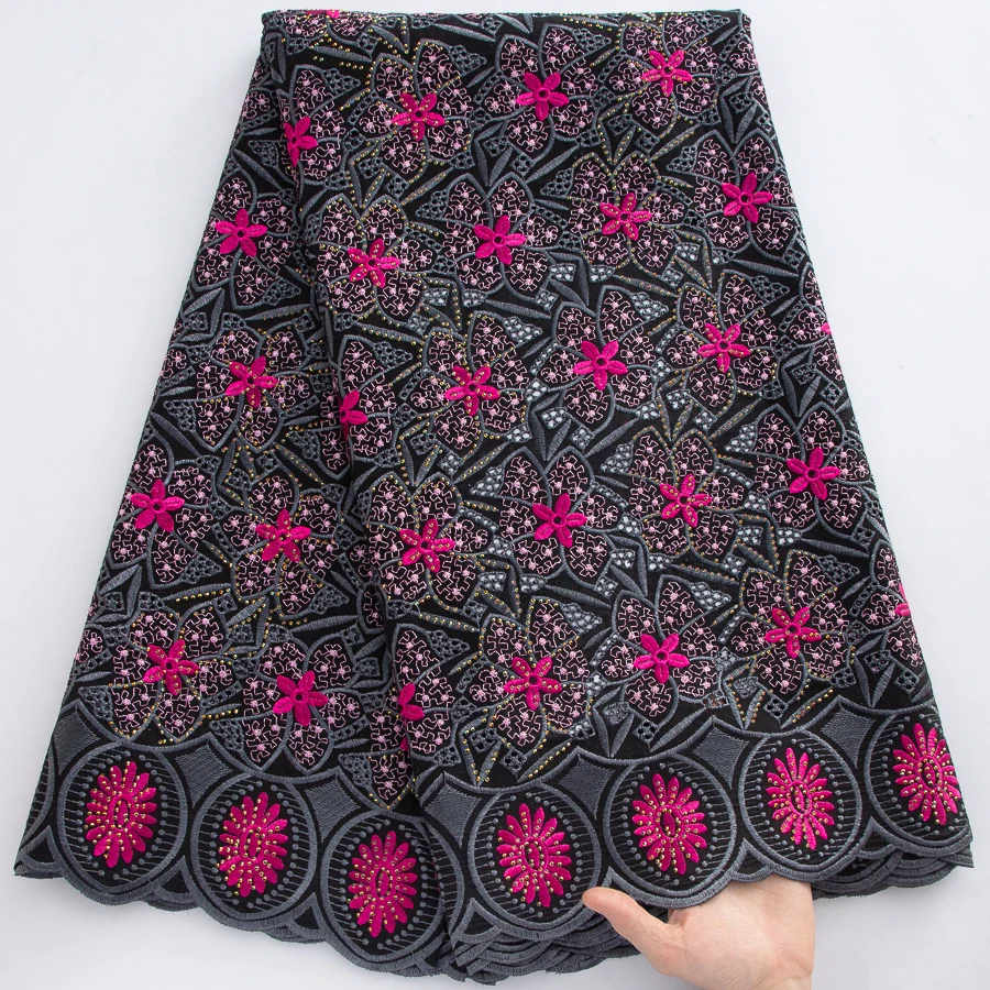 tessuto-in-pizzo-voile-svizzero-africano-da-5-metri-nero-con-ricami-floreali-rosa-vibranti-in-cotone-per-abbigliamento-tradizionale-africano-e-cucito