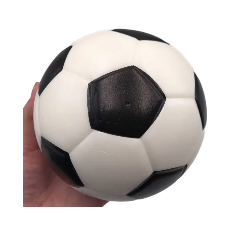 12.5cm de diâmetro futebol basquete 5.5 Polegada esponja do plutônio sólida bola macia indoor crianças brinquedos interativos bola silenciosa