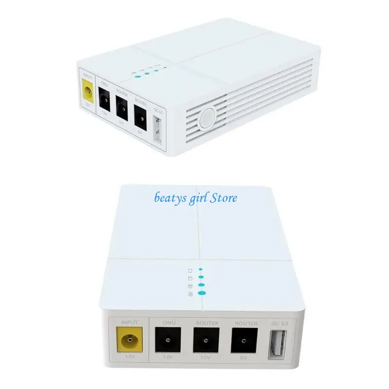 

C7AB 12V 9V Output Battery Backup for Routers and Modems Universal Compatibility