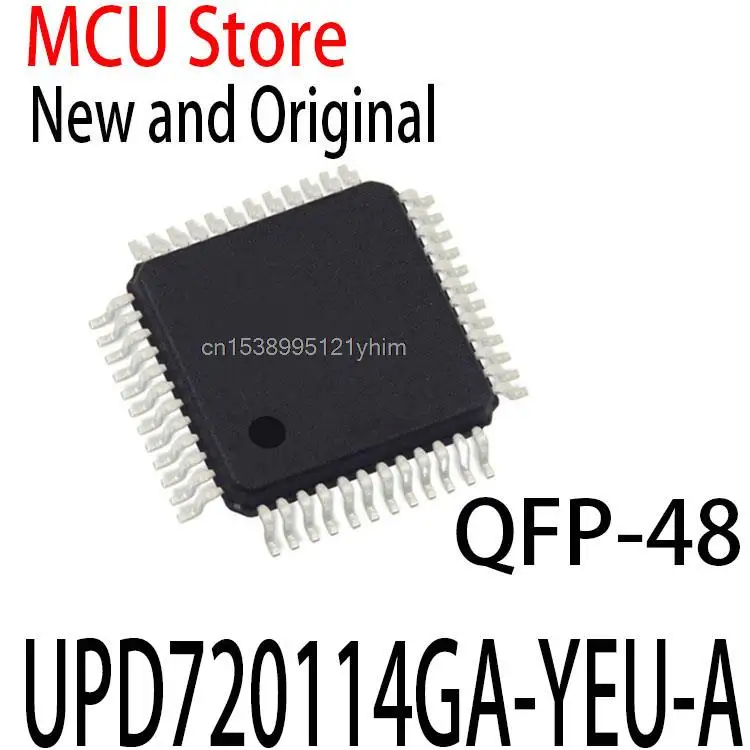 5PCS New and Original UPD720114 NEC720114 QFP-48 UPD720114GA-YEU-A