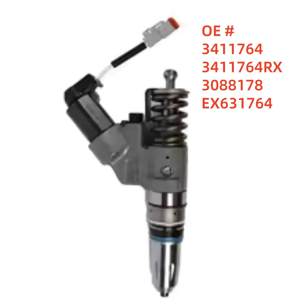 

High Quality NEW 3411764 A3411764RX 3088178 EX631764 Diesel Fuel Injector for Cummins N14 NTA14 Engine Medium Heavy Duty Trucks