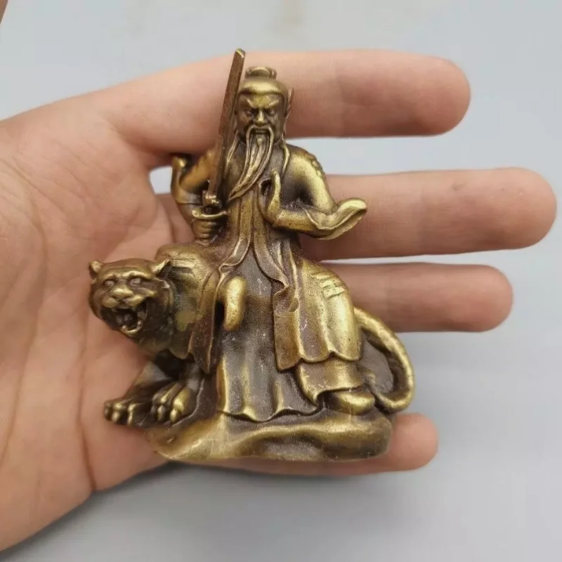 Statue of Zhao Gongming God of Wealth Zhenwu Emperor Ornament Riding Tiger
