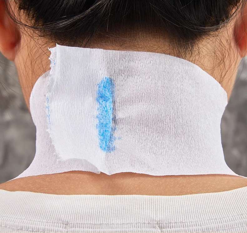 5 Rolls Scarf Paper Hair Salon Special Barber Shop Hair Cutting Neck Care Paper Hair Dyeing Products Disposable Tools Wood Pulp