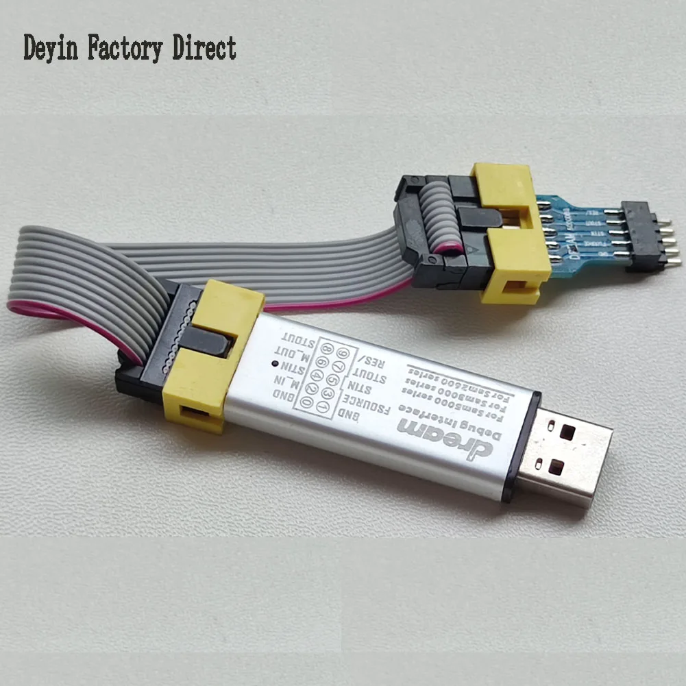 

DREAM Emulator 5000DBG USB-Prog DBG-IF3 Dream's DSP programming tool SAM5000/3000 series SAM5504B module writer SAM5916B SAM5716