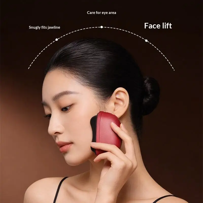 

Bianshi Scraping Board Electric Facial Lifting Massager Scraping Board