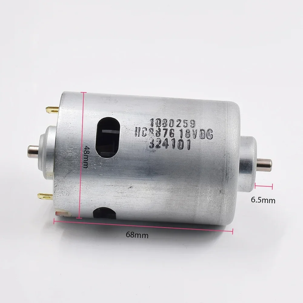 JOHNSON HC887 Carbon Brush Power Motor 7-pole Rotor DC 12V-18V 18800RPM High Speed Front Ball Bearing for Electric Tool Drill