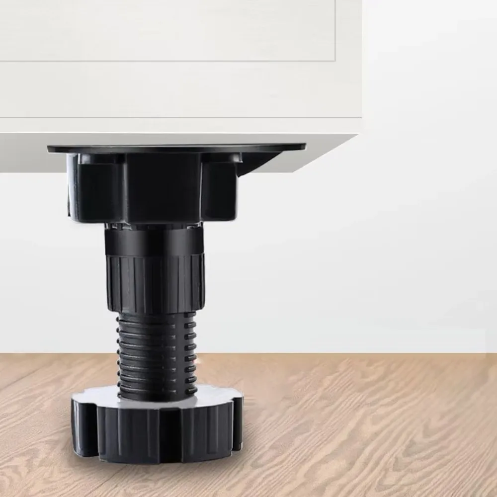 Heavy Duty Cupboard Foot Adjustable Height Load Bearing Bracket Cabinet Leg 8/10/12/15cm Anti-Slip Plinth Feet