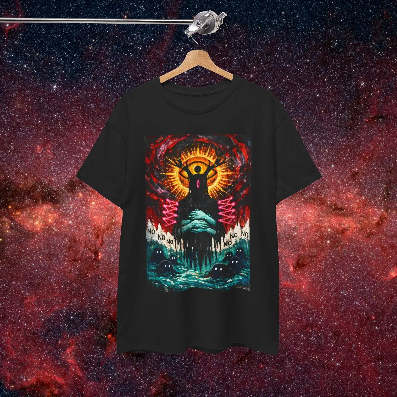 Dread T shirt Psychedelic Art vintage Washed Unisex graphic Stylish Versatile Casual designer clothes Slightly