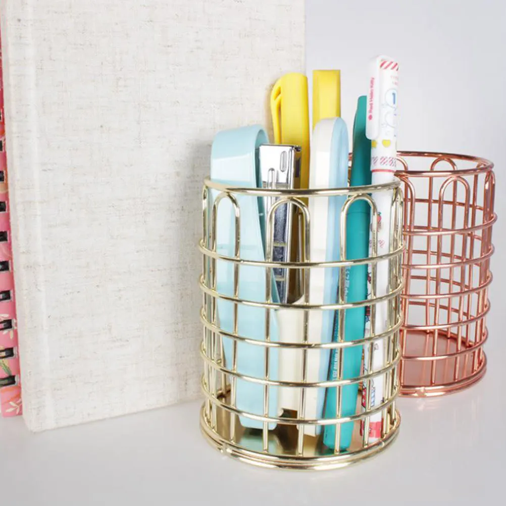 

2Pcs Premium Material Pen Holder Storage Container for Cosmetics Jewelry Small Items Home Office Pen Holder Sundries Organizer