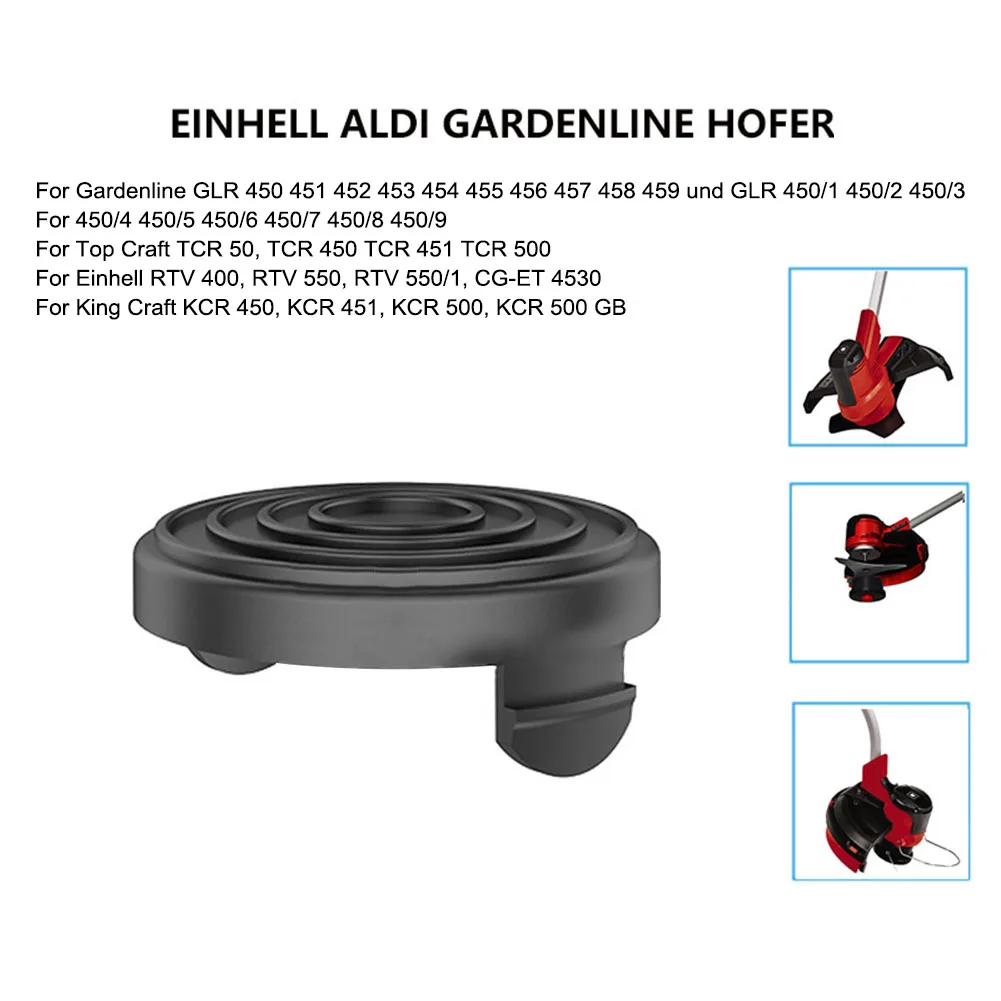 

Brush Cutter Spool Line Cap Cover Strimmer Head Grass Trimmer Spare Part For Einhell GC-ET 4530 RTV 400 RTV 550 3405685