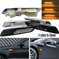 Dynamic Blinker LED Side Marker Light For BMW F10 F11 F18 GT F07 520Li 523 525Li 528i 550i 2011-2017 BMW F11 Turn Signal Light