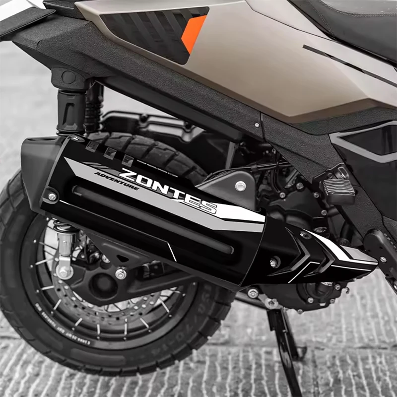 For 2026 ZONTES 368G Motorcycle Adhesive Prints Sticker Exhaust Pipe High-Quality 3M Adhesive Residue-Free Weatherproof Kits