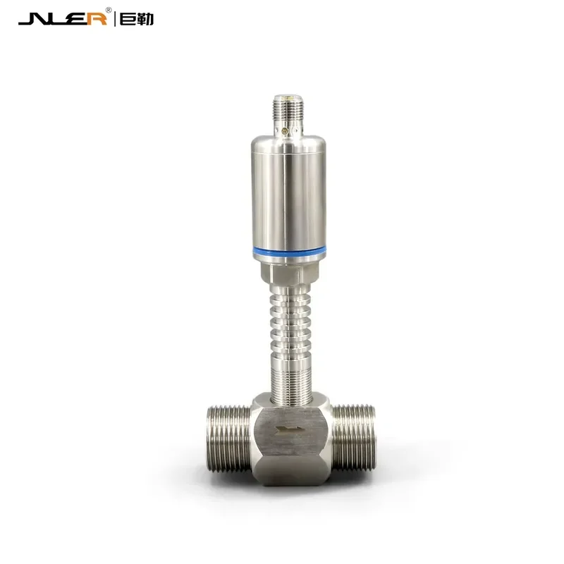 High Precision Liquid Turbine Flow Meter Stainless Steel Threaded Water Diesel Oil Flowmeter for Oil Milk Chemical Liquid