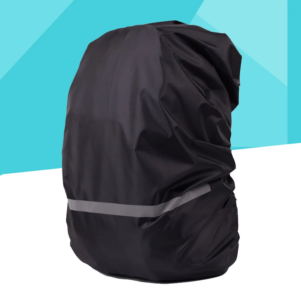 Waterproof Backpack Rain Cover Portable Outdoor Hiking Climbing Bag Rain Cover Size S (Black)