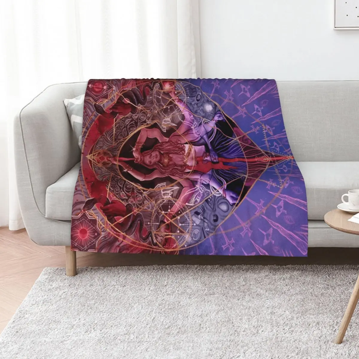 Queen of Slayers Throw Blanket Plush Thermals For Travel valentine gift ideas Winter beds wednesday Luxury Designer Blankets