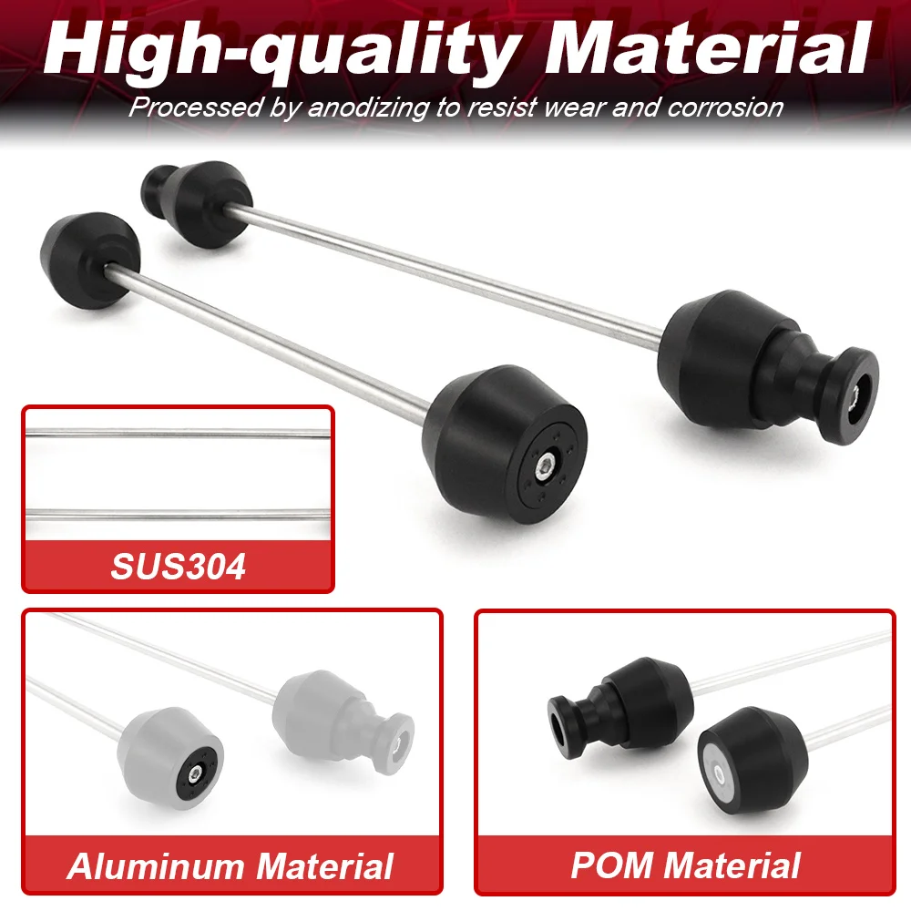 For Stark Varg MX & EX Motorcycle Wheel Protector Front or Rear Wheel Axle Fork Crash Sliders Swingarm Spools Stand Sliders