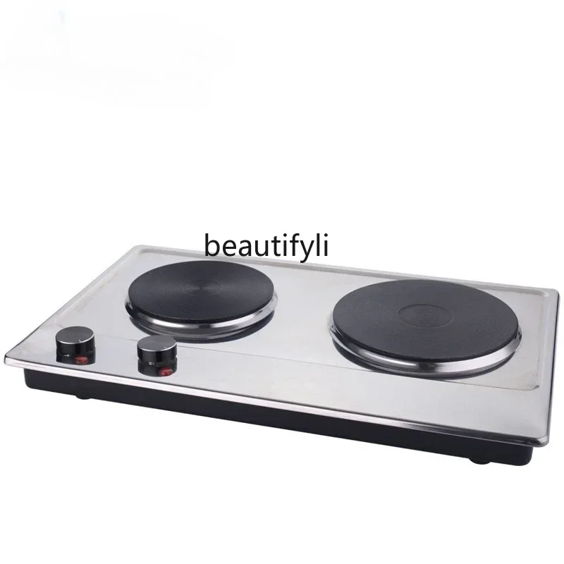 

heating stove Embedded high-power stir-frying electric heating stove Double stove Desktop binocular commercial smt61