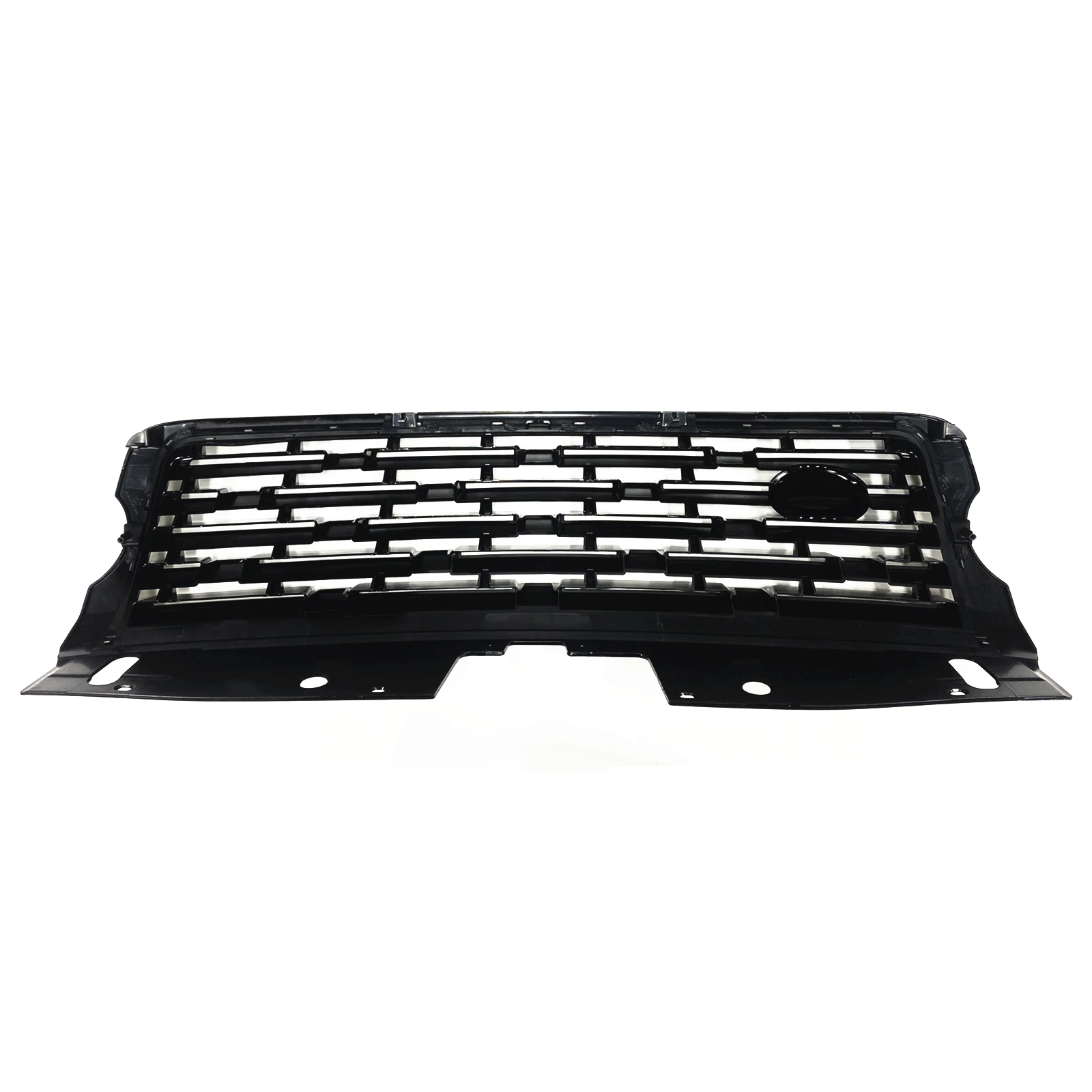 Racing Grills Front Grille For Land Rover Range Rover Vogue l405 2013-2017 Black/Black-Chrome Upper Bumper Intake Hood Mesh Grid