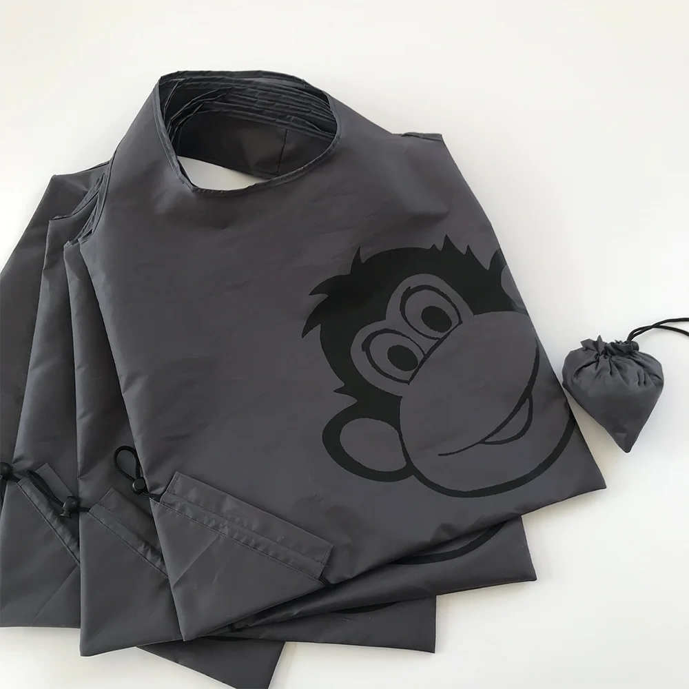 Cheap Sale Polyester Foldable Shopping Bag Eco-friendly Durable Large Capacity Grocery Strawberry Storage Bag with Custom Print