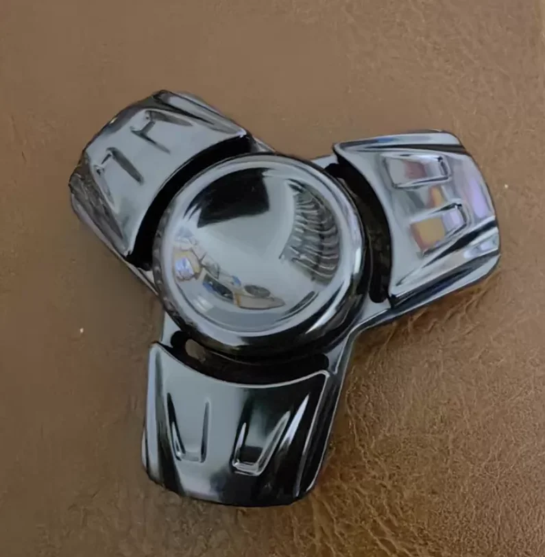 Used EDC GM Studio G-One Fingertip Gyroscope Zirconium Polishing Material haptic spinner Fingertip Gyroscope decompression toy