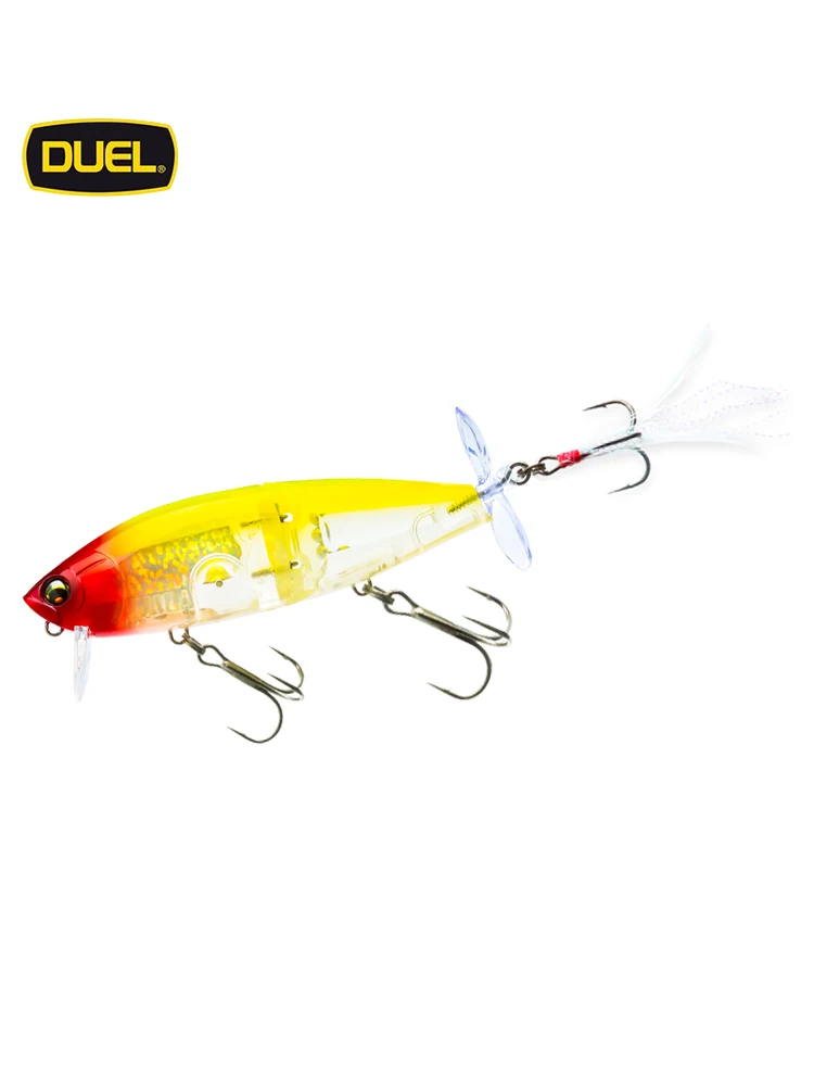 DUEL Duerle two-section fish surface system Minot propeller reinforced three hook Luia bait long cast warbeak fish