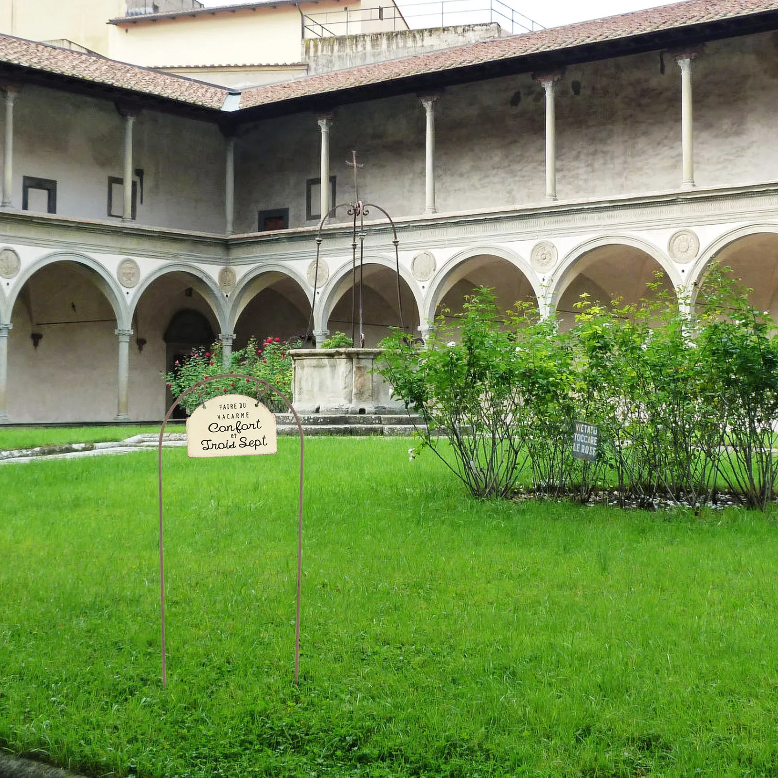 

Adjustable Metal Flower Climbing Frame Potted Plants Iron Vine Garden Style Outdoor Indoor Sturdy Durable Windproof for Pots