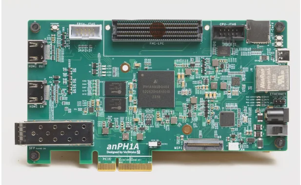 For anPH1A90 development board PCIE optical port DDR Ethernet FMC
