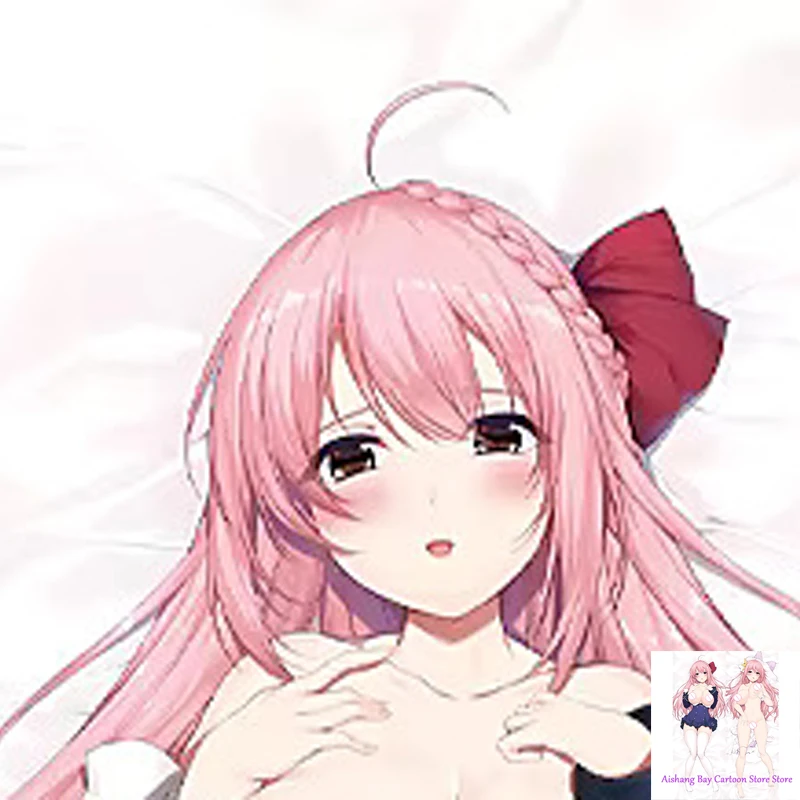 

Dakimakura Anime Pillow Cover Kunxi (Azur Lane) Attractive Breasts Double Sided Print Life-size Body Decoration