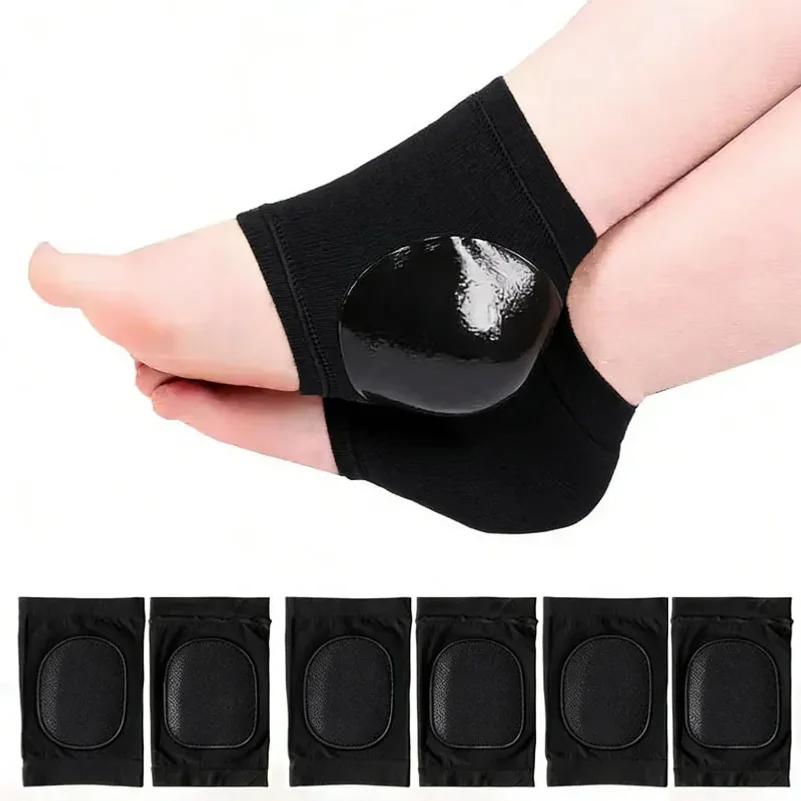 1 pair of upgraded high elastic silicone socks, ankle protection socks, ankle support bracket, best ankle compression supporrt