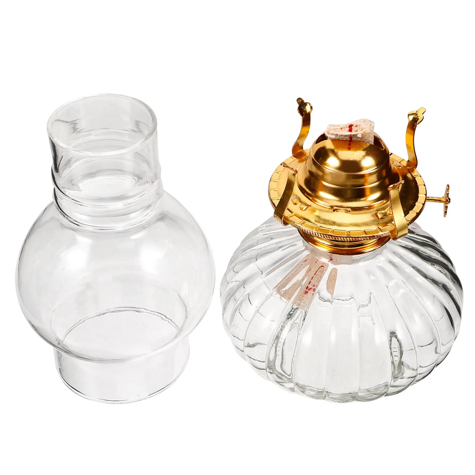 

Винтажная стеклянная масляная лампа, декоративный центральный элемент для стола, для свадеб, домашнего декора, балкона, двора, храма, для использования в помещении